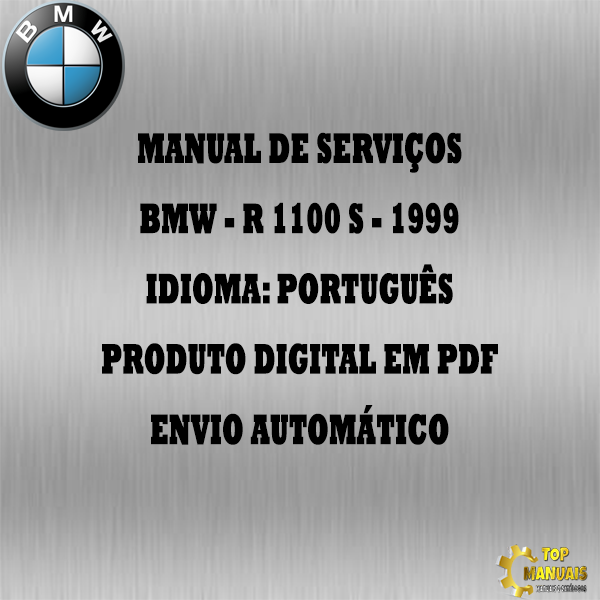 Manual De Serviços - Bmw - R 1100 S - 1999