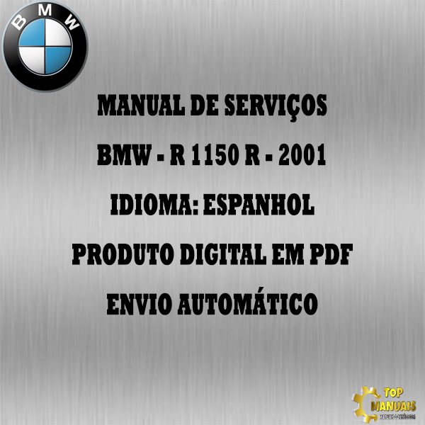 Manual De Serviços - Bmw - R 1150 R - 2001