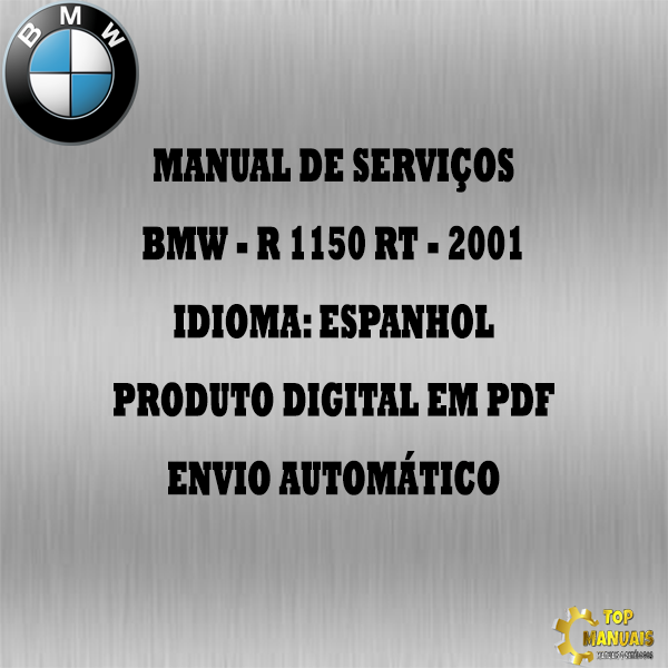 Manual De Serviços - Bmw - R 1150 RT - 2001