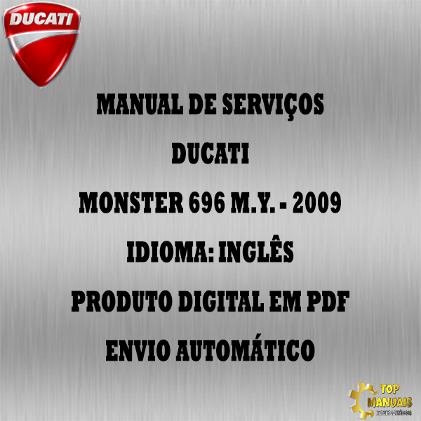 Manual De Serviços - Ducati - Monster 696 M.Y. - 2009