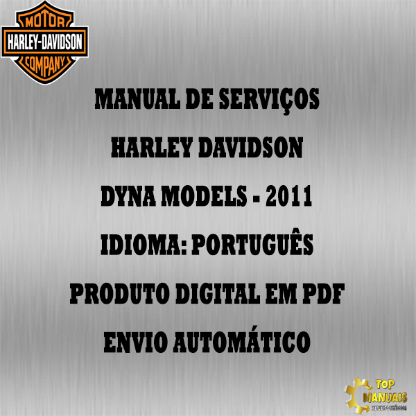 Manual De Serviços - Harley Davidson - Dyna Models - 2011