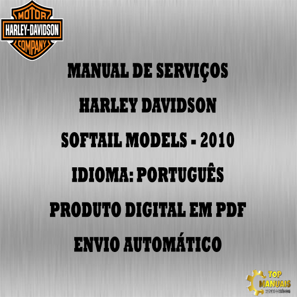 Manual De Serviços - Harley Davidson - Softail Models - 2010