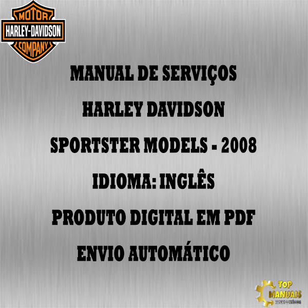 Manual De Serviços - Harley Davidson - Sportster Models - 2008