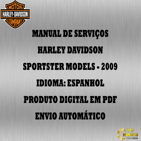 Manual De Serviços - Harley Davidson - Sportster Models - 2009