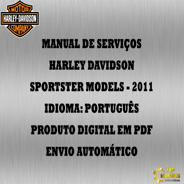 Manual De Serviços - Harley Davidson - Sportster Models - 2011