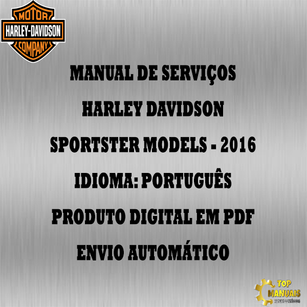 Manual De Serviços - Harley Davidson - Sportster Models - 2016