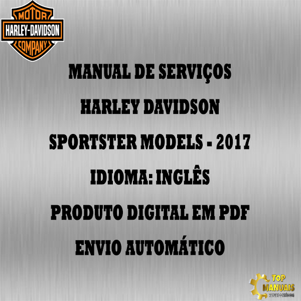 Manual De Serviços - Harley Davidson - Sportster Models - 2017