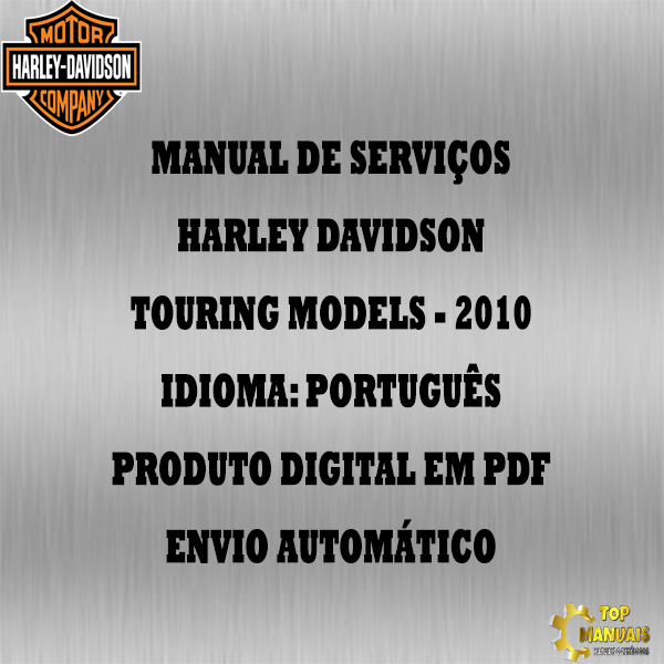 Manual De Serviços - Harley Davidson - Touring Models - 2010