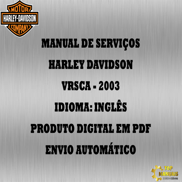 Manual De Serviços - Harley Davidson - VRSCA - 2003