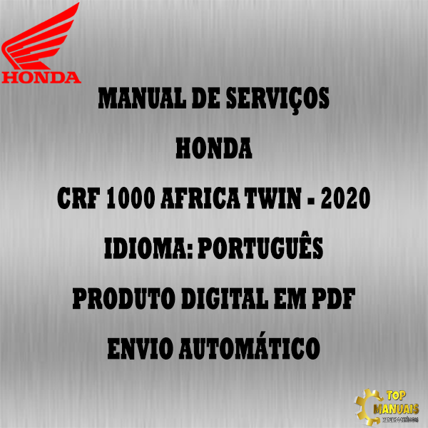 Manual De Serviços - Honda - CRF 1000 Africa Twin - 2020