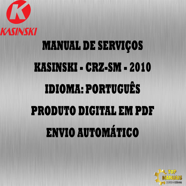 Manual De Serviços - Kasinski - CRZ-SM - 2010