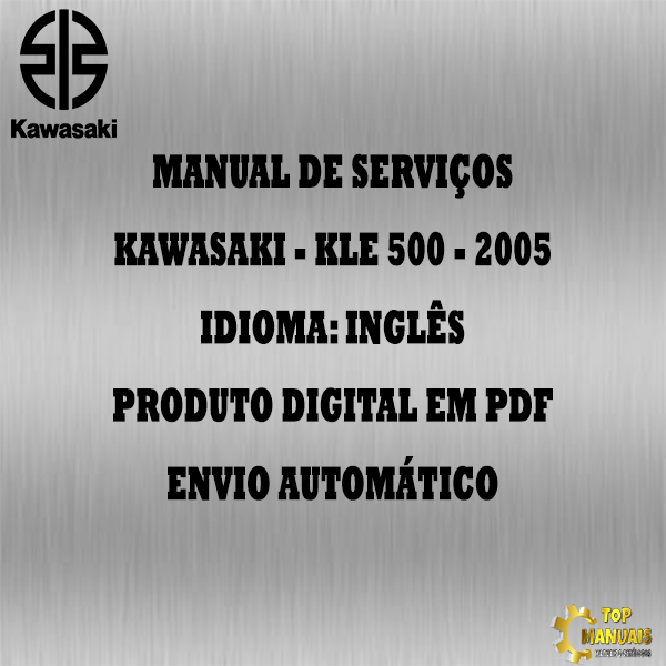 Manual De Serviços - Kawasaki - KLE 500 - 2005