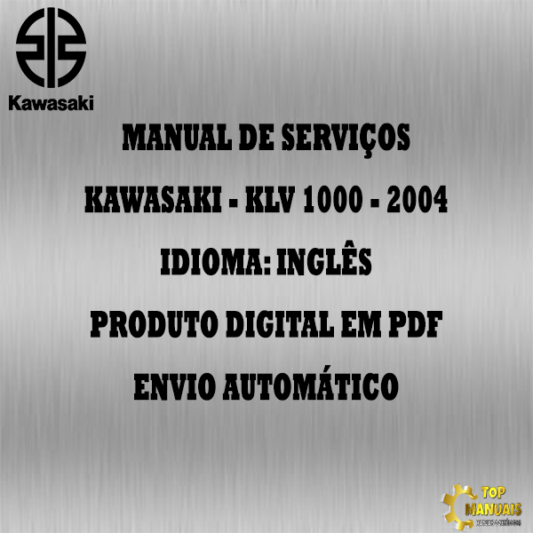 Manual De Serviços - Kawasaki - KLV 1000 - 2004