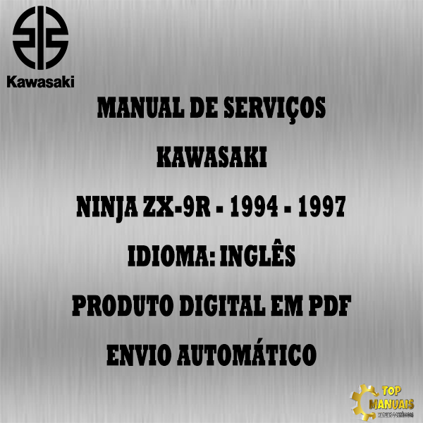 Manual De Serviços - Kawasaki - Ninja ZX-9R - 1994 - 1997