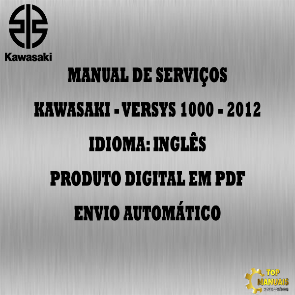 Manual De Serviços - Kawasaki - Versys 1000 - 2012