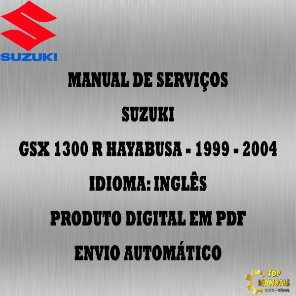 Manual De Serviços - Suzuki - GSX 1300 R Hayabusa - 1999 - 2004