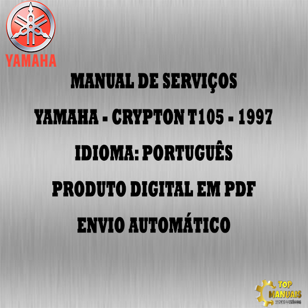 Manual De Serviços - Yamaha - CRYPTON T105 - 1997