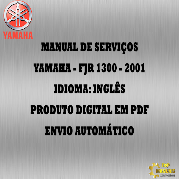 Manual De Serviços - Yamaha - FJR 1300 - 2001