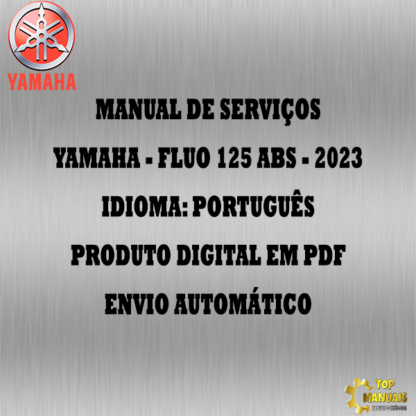 Manual De Serviços - Yamaha - FLUO 125 ABS - 2023