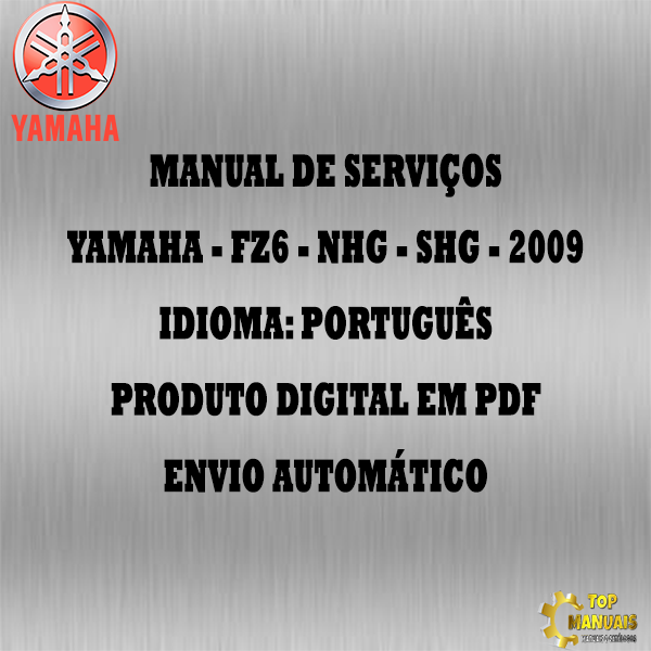 Manual De Serviços - Yamaha - FZ6 - NHG - SHG - 2009