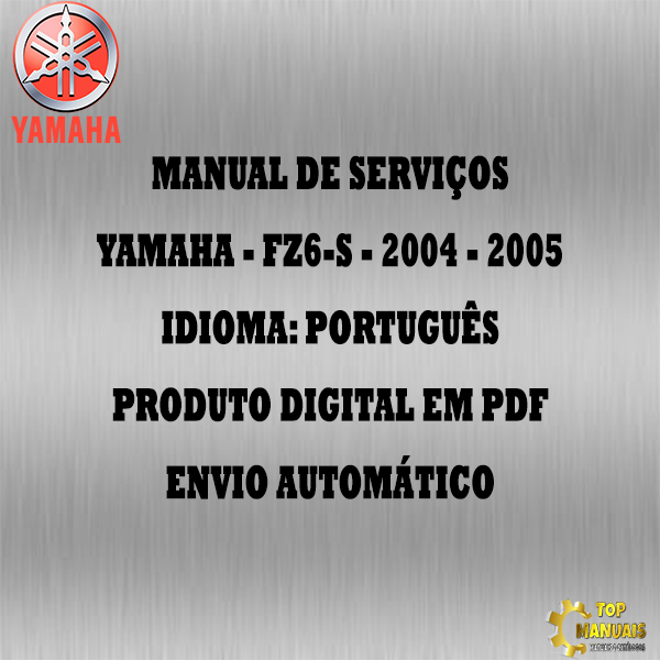 Manual De Serviços - Yamaha - FZ6-S - 2004 - 2005