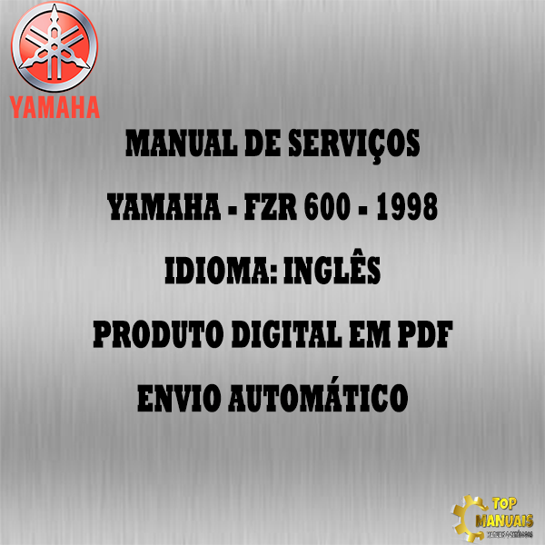 Manual De Serviços - Yamaha - FZR 600 - 1998