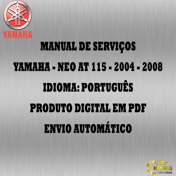 Manual De Serviços - Yamaha - NEO AT 115 - 2004 - 2008