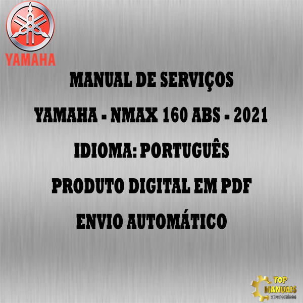 Manual De Serviços - Yamaha - NMAX 160 ABS - 2021