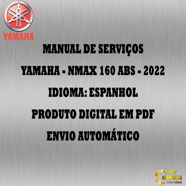 Manual De Serviços - Yamaha - NMAX 160 ABS - 2022