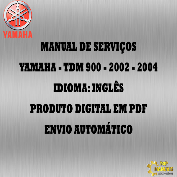 Manual De Serviços - Yamaha - TDM 900 - 2002 - 2004