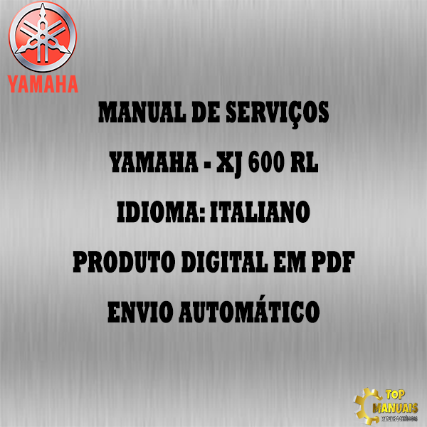 Manual De Serviços - Yamaha - XJ 600 RL