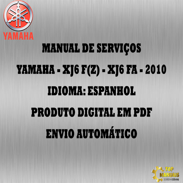 Manual De Serviços - Yamaha - XJ6 F(Z) - XJ6 FA - 2010
