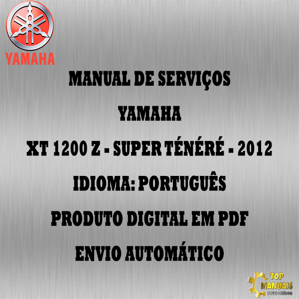 Manual De Serviços - Yamaha - XT 1200 Z - Super Ténéré - 2012