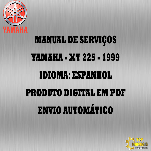 Manual De Serviços - Yamaha - XT 225 - 1999