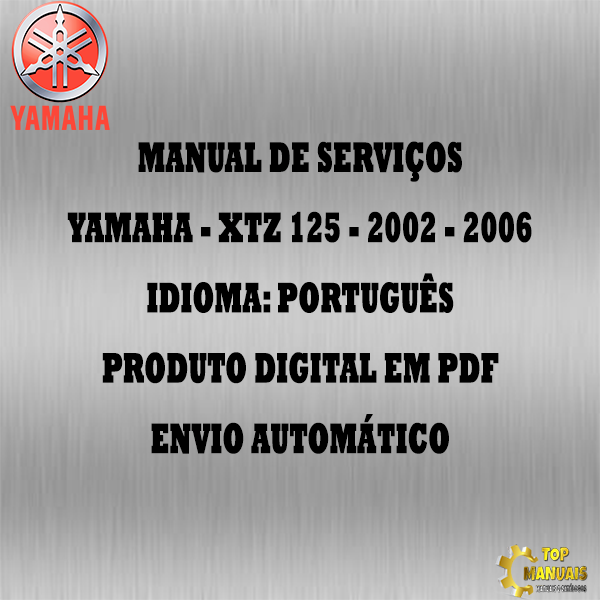 Manual De Serviços - Yamaha - XTZ 125 - 2002 - 2006