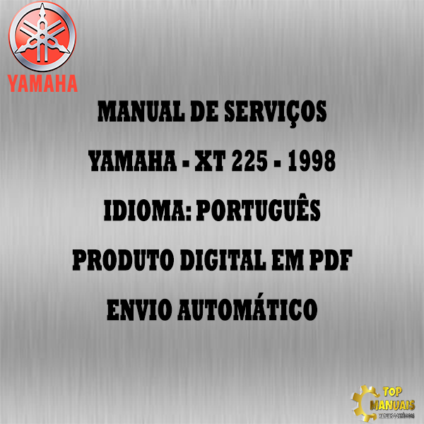 Manual De Serviços - Yamaha - Xt 225 - 1998