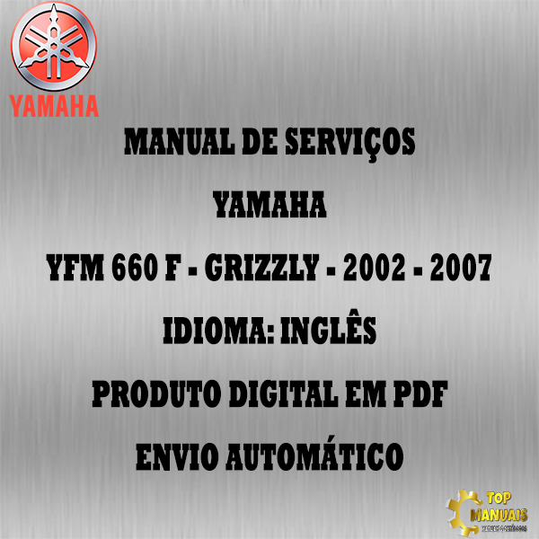 Manual De Serviços - Yamaha - YFM 660 F - Grizzly - 2002 - 2007