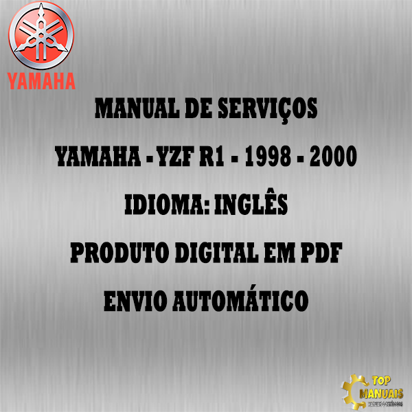 Manual De Serviços - Yamaha - YZF R1 - 1998 - 2000