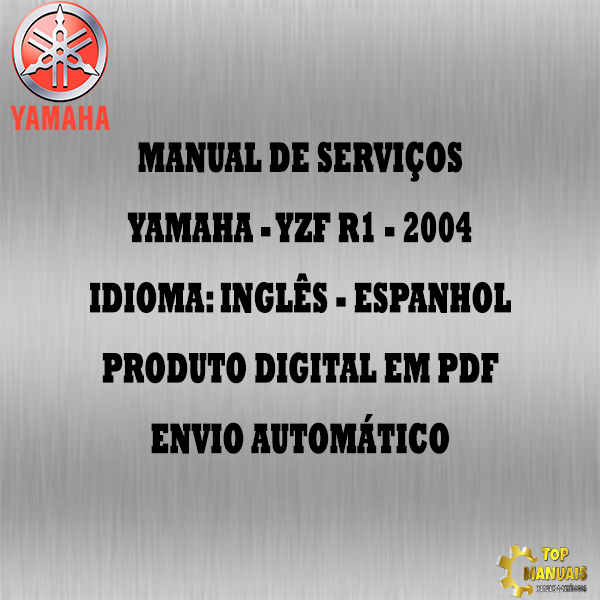 Manual De Serviços - Yamaha - YZF R1 - 2004