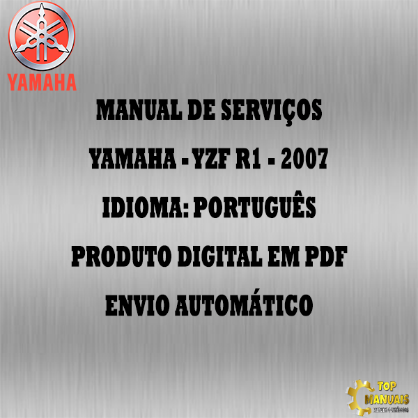 Manual De Serviços - Yamaha - YZF R1 - 2007