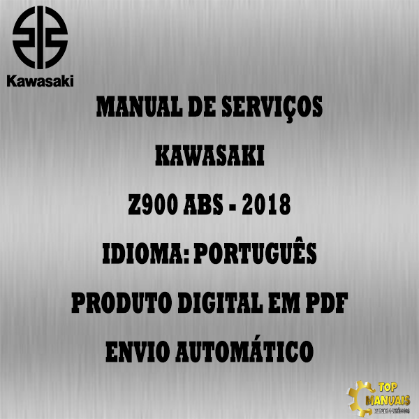 Manual De Serviços - Kawasaki - Z900 ABS - 2018