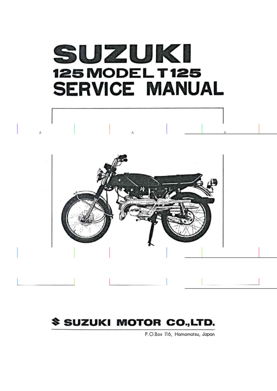 Manual-De-Servicos-Suzuki-T-125-Stinger-1970-2