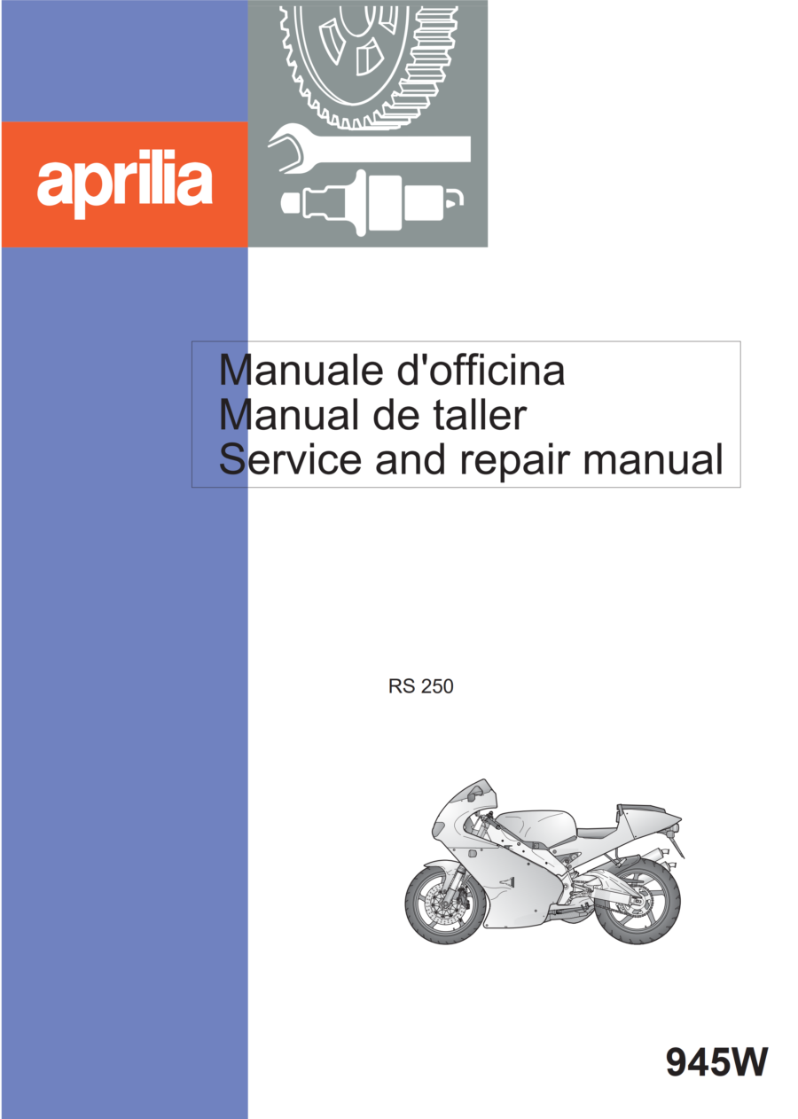 Manual De Serviços - Aprilia - RS 250 - 1994 - 1998