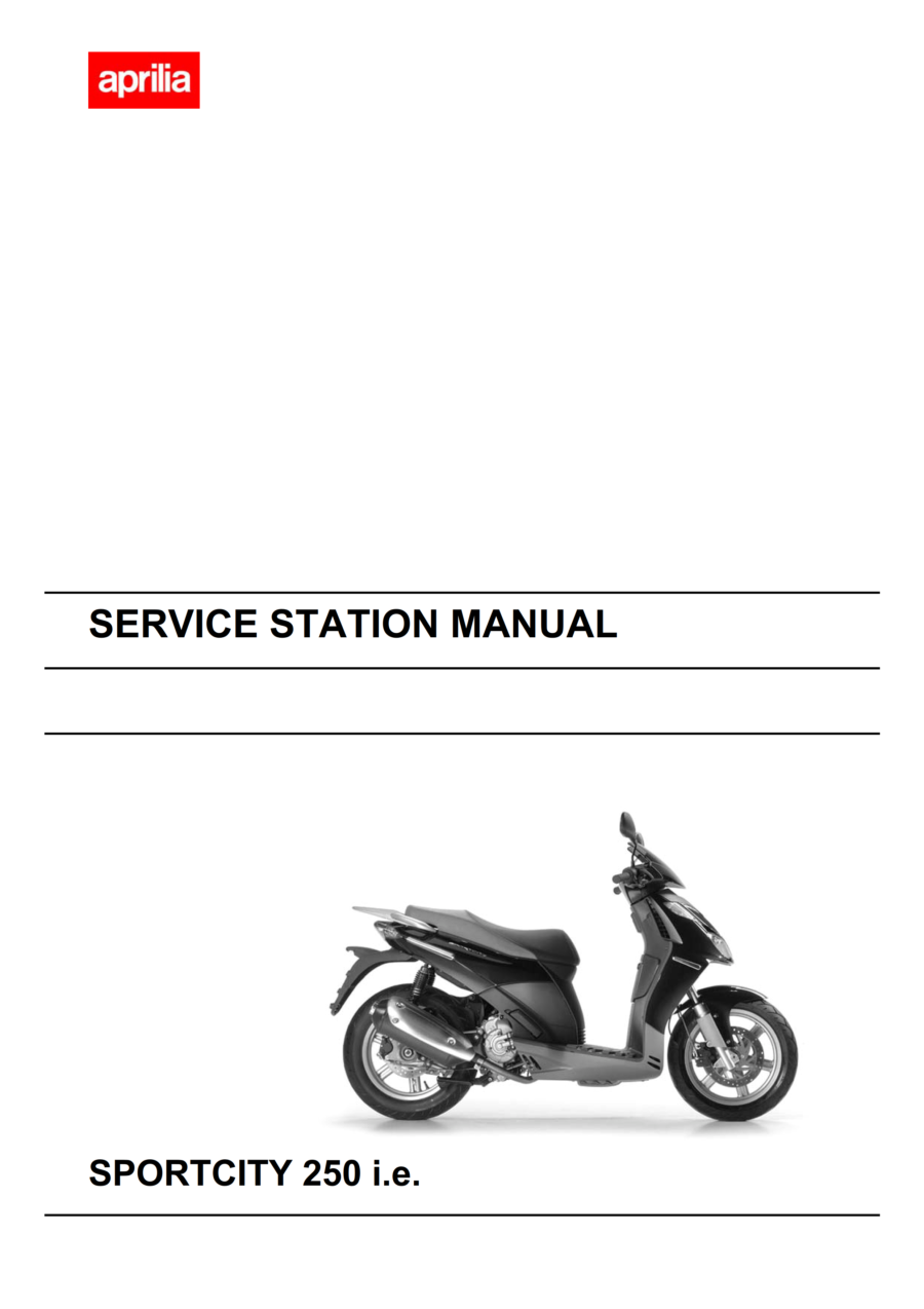 Manual De Serviços - Aprilia - SPORTCITY 250 i.e. - 2007