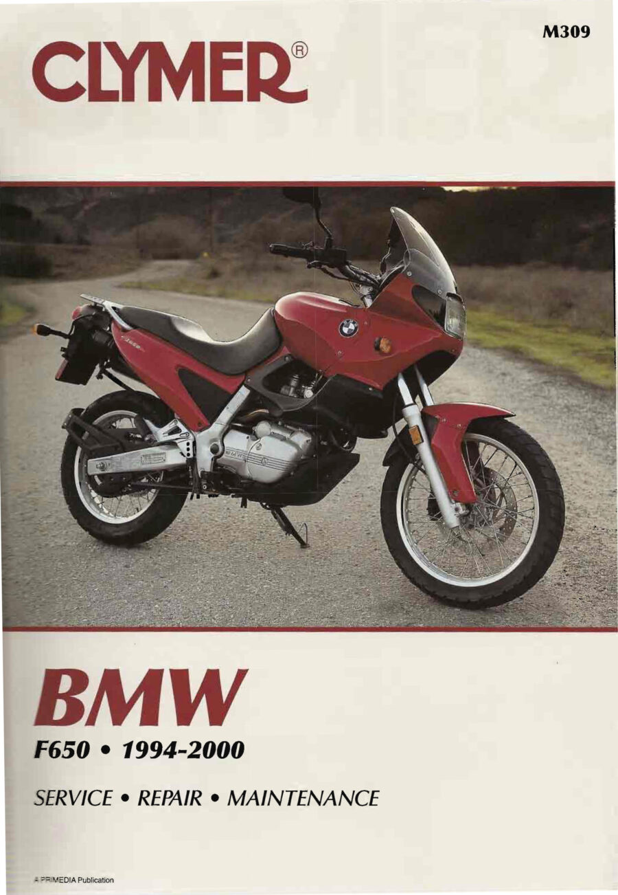 Manual De Serviços - Bmw - F 650 - 1994 - 2000