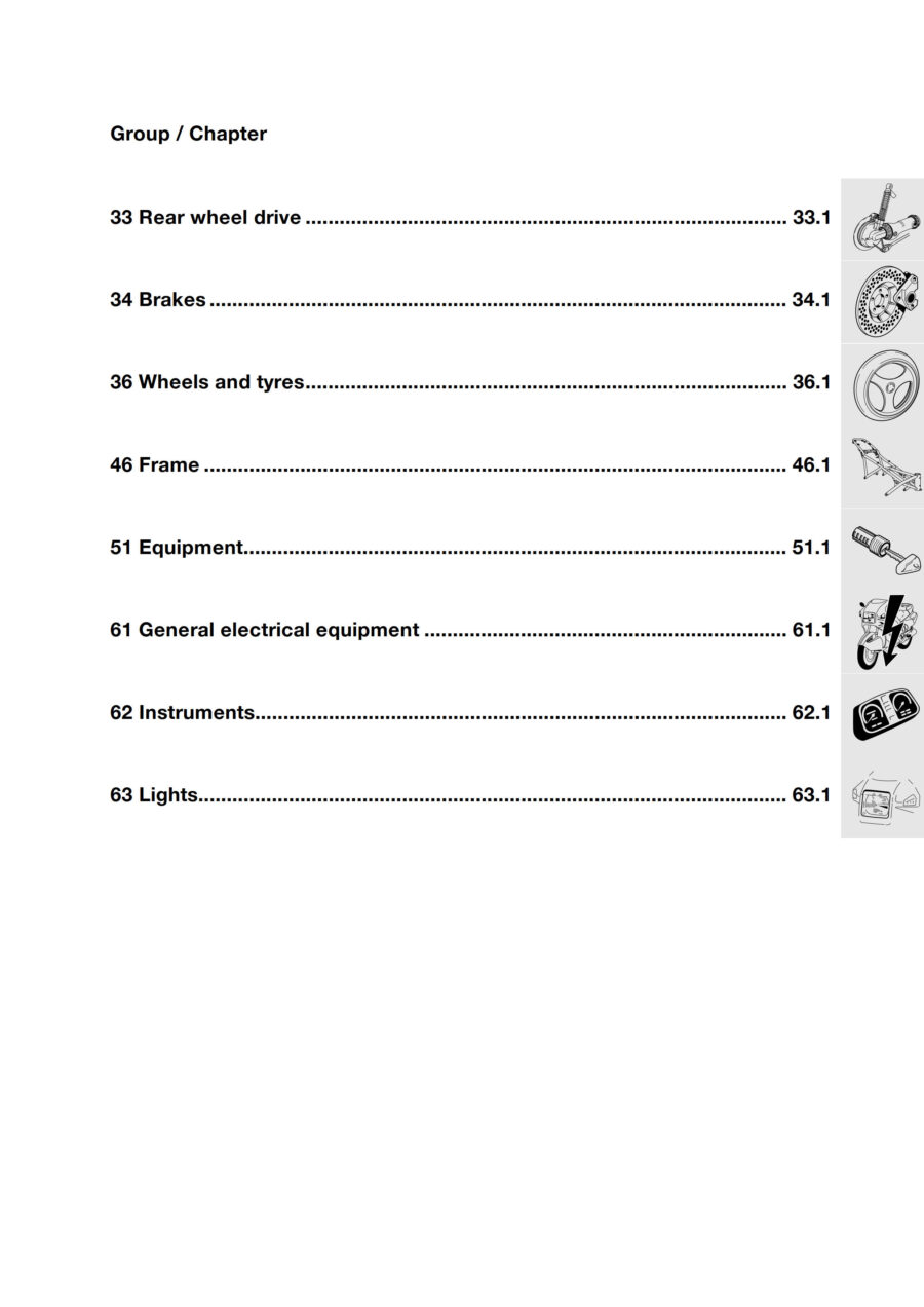 Manual De Serviços - Bmw - K 1100 LT- K 1100 RS - 1999