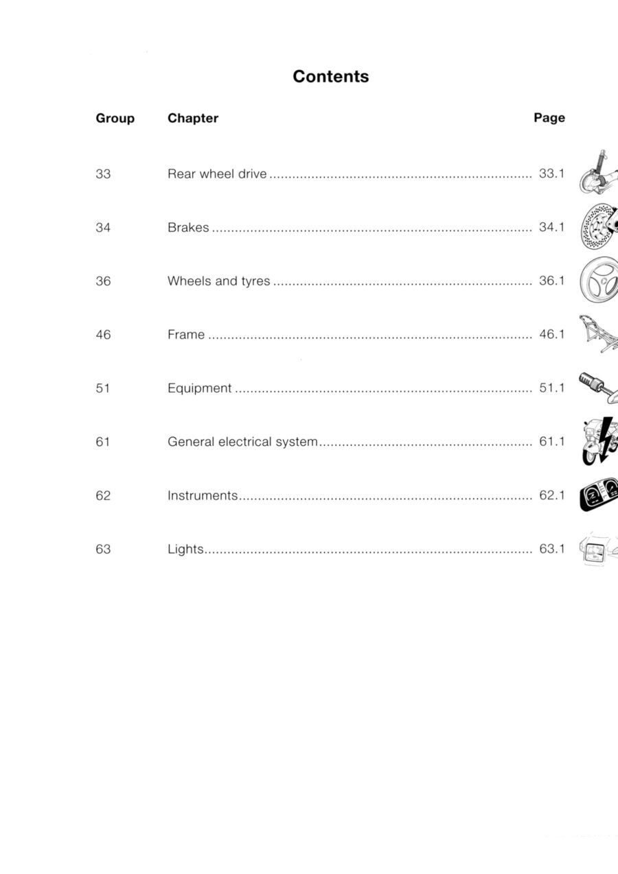 Manual De Serviços - Bmw - K 1200 RS - 2003