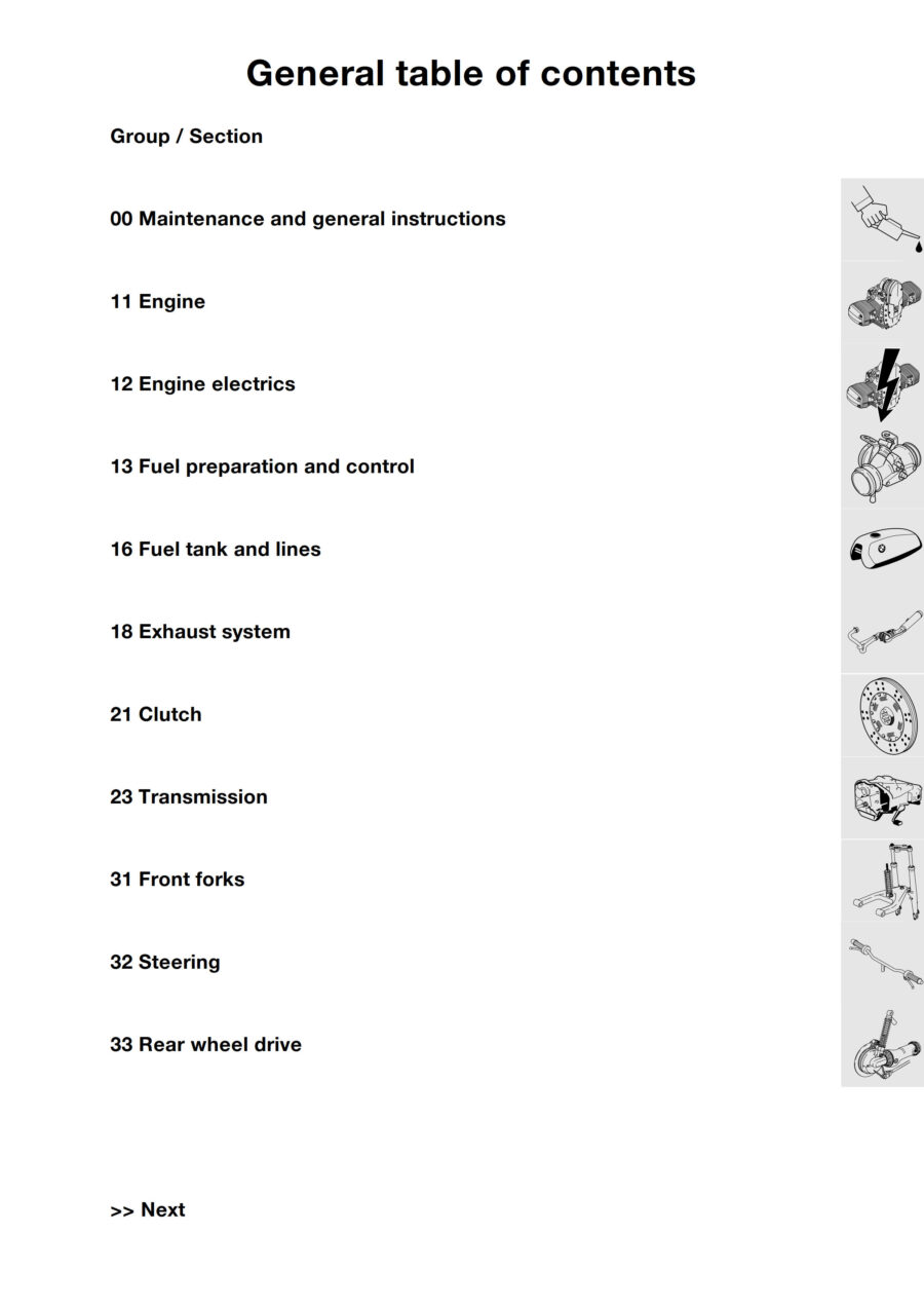 Manual De Serviços - Bmw - R 1150 GS - 2000