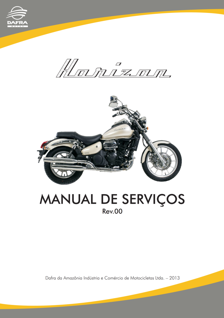 Manual De Serviços - Dafra - Horizon 250 - 2013