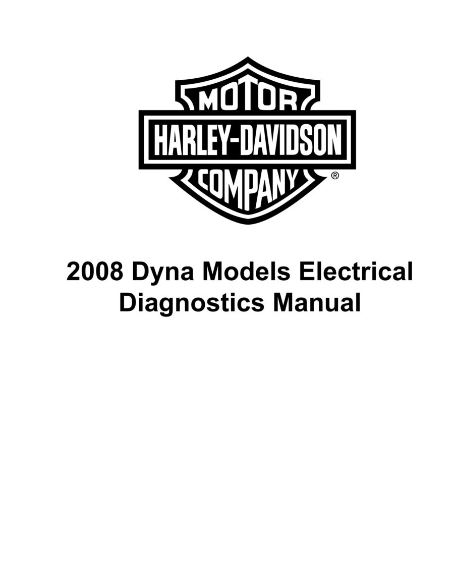 Manual De Serviços - Harley Davidson - Dyna Models - 2008